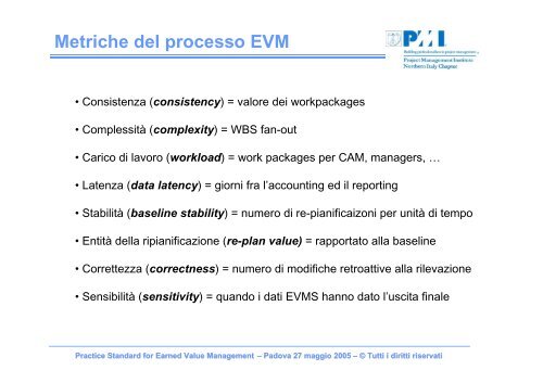 Practice Standard for Earned Value Management - PMI-NIC