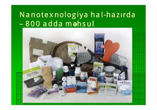 NanoBiotexnologiya vÉ ya BioNanotexnologiya XXI Ésrin ...