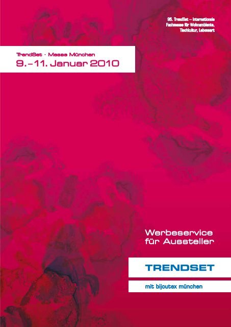 Werbeservice Bestellblatt - Trendset