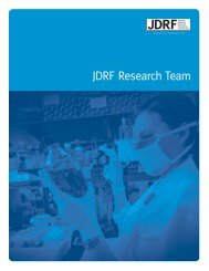 1 JDRF Research Team