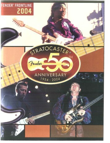 2004 Fender Frontline catalog Front cover to p - Jedistar