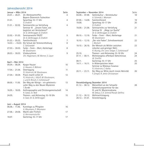 Programm herunterladen - Haus Freudenberg