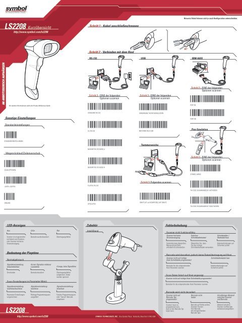Ls2208 Code 39 Ascii LS2208 - Barcode Information Center