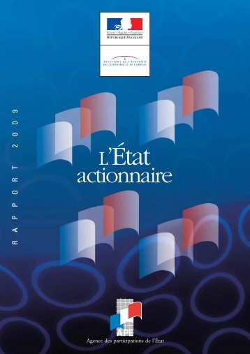 Etat Actionnaire, rapport 2009 - Maths-fi.com