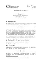 ANALYSE NUMERIQUE Chapitre 3 IntÃƒÂ©gration numÃƒÂ©rique ... - lmpt