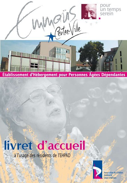 livret d'accueil livret d'accueil - Alliance St Thomas Seniors Alsace ...