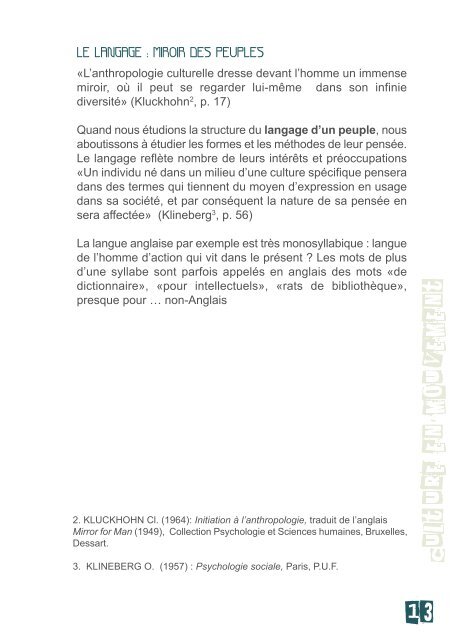 Langues maternelles : modelage culturel, impact sociÃ©tal - Cdgai.be