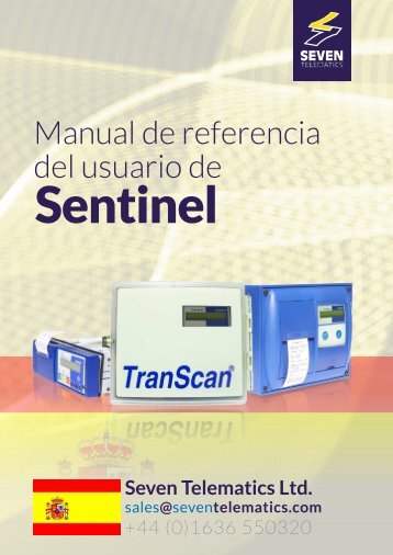 Manual de referencia del usuario de TranScan ... - Seven Telematics