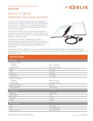 ITT Exelis DM N4-17 Series VOR/LOC Glide Slope Antenna