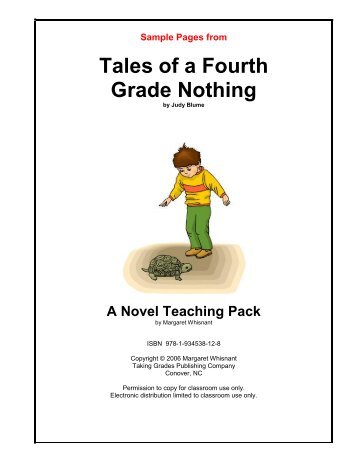 Sample Pages from Tales of a Fourth Grade Nothing