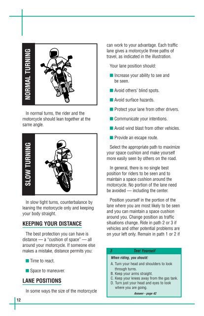 Motorcycle Manual - DMV - New York State