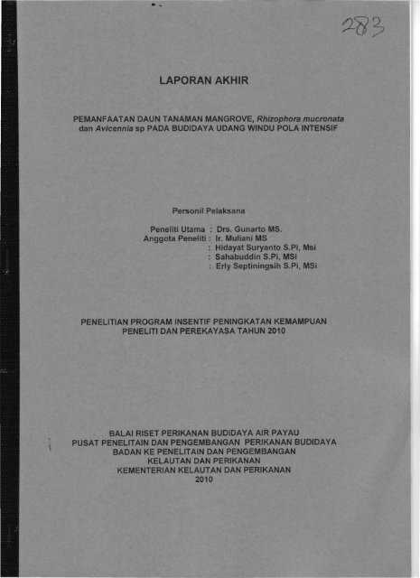 Klik Disini - KM Ristek - Kementerian Riset dan Teknologi