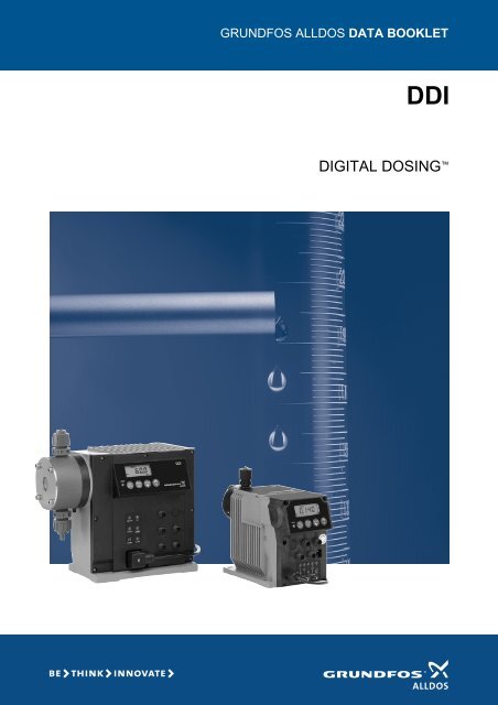 Grundfos Alldos DDI 209-222 Data Booklet - WES Dosing Products