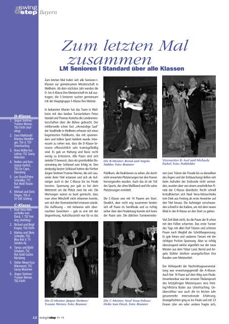 Baden-Württemberg - Deutscher Tanzsportverband eV