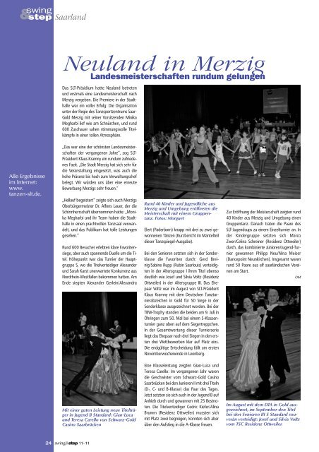 Baden-Württemberg - Deutscher Tanzsportverband eV