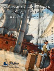 California & American Fine Art Auction California & American Fine ...