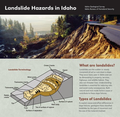 Landslide Hazards in Idaho - Bureau of Homeland Security - Idaho ...