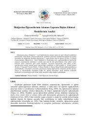 Journal article - Journal of Turkish Science Education