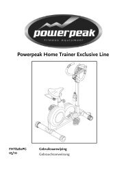 Powerpeak Home Trainer Exclusive Line - Fitnessmerken.nl