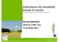 13.determination des indicateurs de durabilite