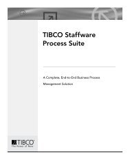 TIBCO Staffware Process Suite