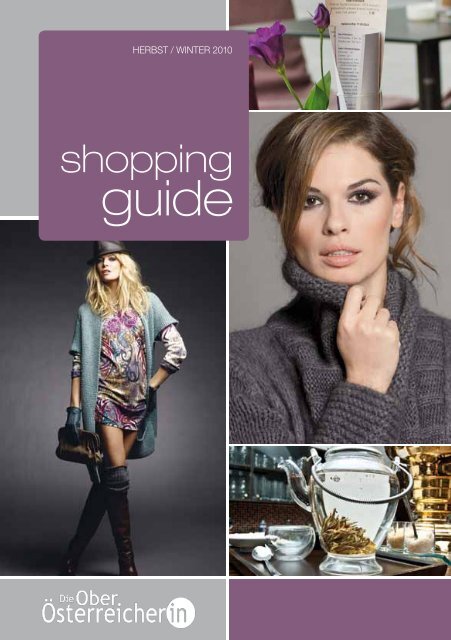 shopping Guide - Die Oberösterreicherin
