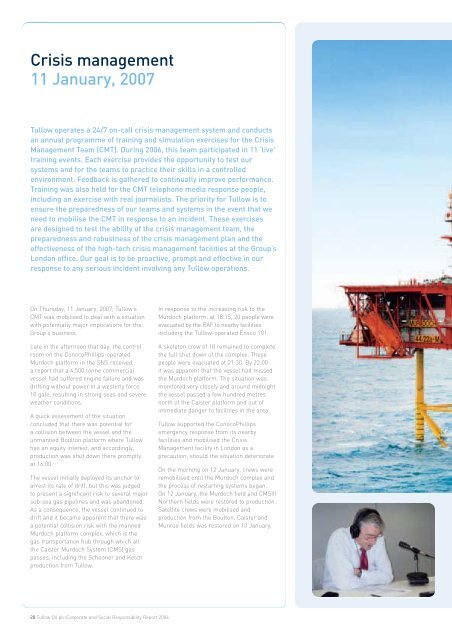 Download the CR Report PDF (1.90MB) - Tullow Oil plc