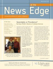 download the latest Edgewater newsletter - WesleyLife