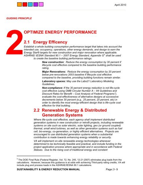 Sustainability Design and Energy Reduction Manual - The Whole ...