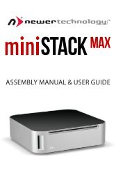 miniStack MAX Owner's Guide & Assembly Manual (7.2MB PDF)