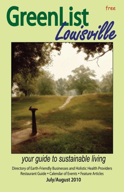 July/August 2010 - GreenList Louisville