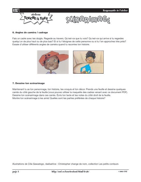 PDF "Scénarimage" Copie de l'animateur - ONF.ca