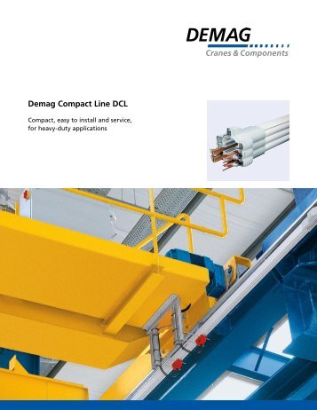 DCL Sales Brochure (PDF: 966KB) - Demag Cranes & Components