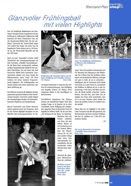 Sieg bei der TBW-Trophy - Deutscher Tanzsportverband eV