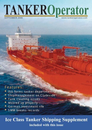 Ice Class Tanker Shipping Supplement - Tanker Operator