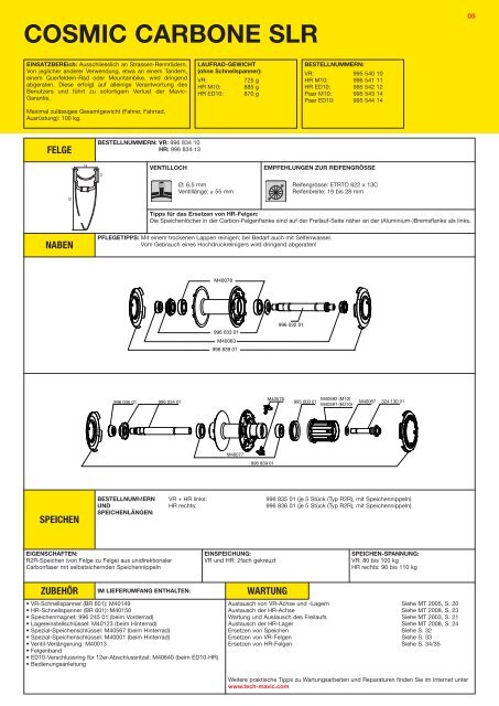 crossmax slr disc 09 - tech-mavic