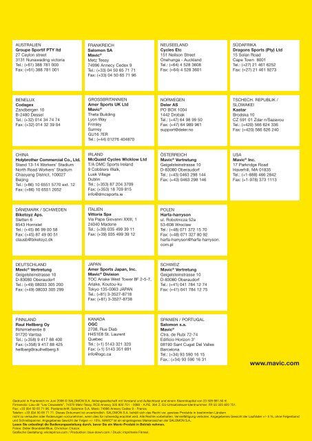 crossmax slr disc 09 - tech-mavic