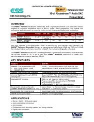 Sabre32 DAC PF 081217 - ESS Technology, Inc.