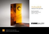 Andrej Jakab - Etienne Gallery