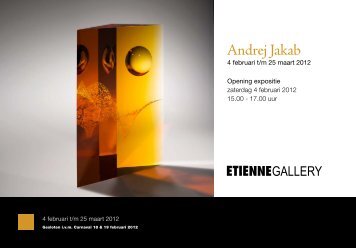 Andrej Jakab - Etienne Gallery