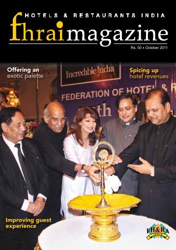 FHRAI Magazine - Federation of Hotel and Restaurant Associations ...