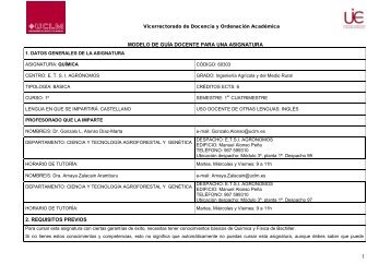 modelo de guÃƒÂ­a docente para una asignatura 2. requisitos previos