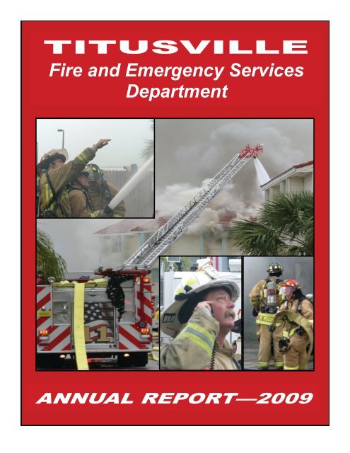 annual report-2009.pdf - The City of Titusville, Florida