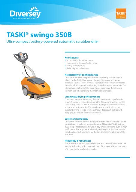 TASKI® swingo 350B