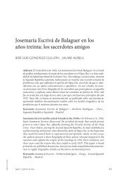 Josemaría Escrivá de Balaguer en los años treinta: los ... - ISJE