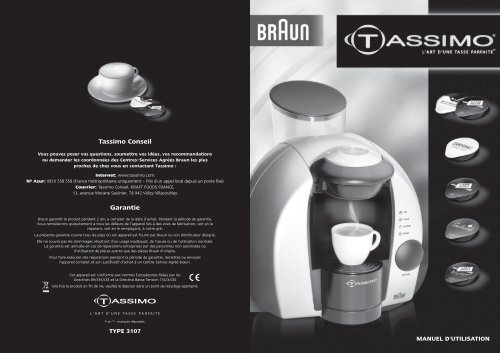 FR User Guide 14-07- - Tassimo