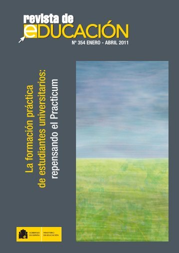 La formación práctica de estudiantes universitarios - Revista de ...
