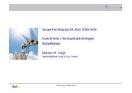 Solarfonds - Scope-Zertifikate