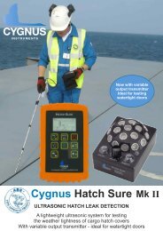 Cygnus Hatch Sure - Cygnus Instruments