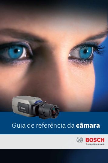 Guia de referÃªncia da cÃ¢mara - Bosch Security Systems